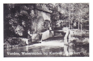 A26 Vorden Watermolen bij Kasteel Hackfort (uit banner) 1
